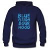 Blue meigh bour hood hoodie KM