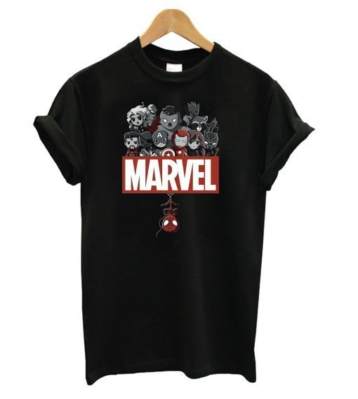 Cartoon Marvel All Characters T Shirt KM