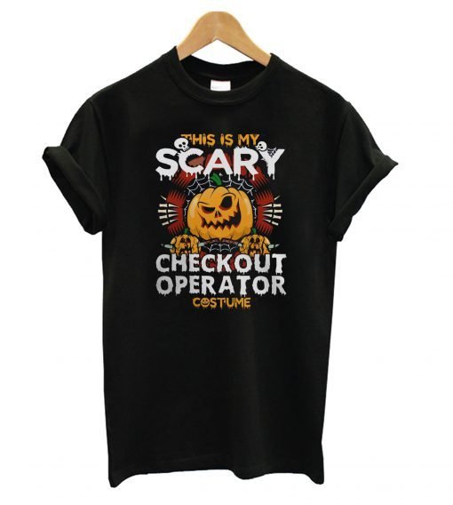 Checkout Operator Scary Halloween T Shirt KM