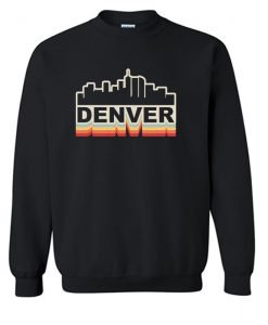 Denver Skyline Vintage Sweatshirt KM