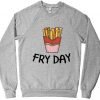 FRY DAY junk food sweatshirt KM