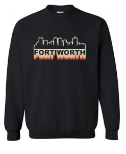 Fort Worth Skyline Vintage Sweatshirt KM