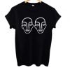 Hipster retro faces t-shirt KM