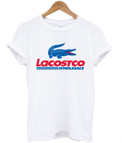 Lacostco Funny Costco Lacoste Parody Graphic T Shirt KM