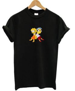Lisa Simpson And Milhouse T-Shirt KM
