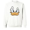 Mad Donald Duck Face Disney Sweatshirt KM