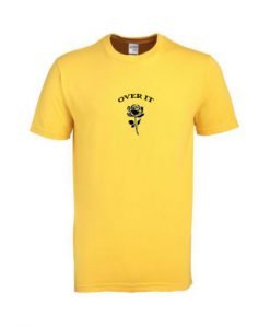 Over It Rose Flower T Shirt KM