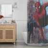 Spiderman Shower Curtain KM