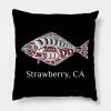 Strawberry, California Halibut Northwest Native American Tribal Gift Pillow KM