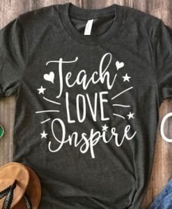 Teach Life Graphic T-Shirt KM