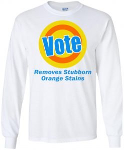 Vote Removes Stubborn Orange Stains Sweatshirt KM