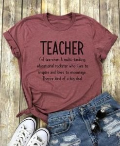 Women Teacher T-Shirt KM