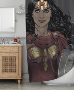 Wonder Woman Shower Curtain KM