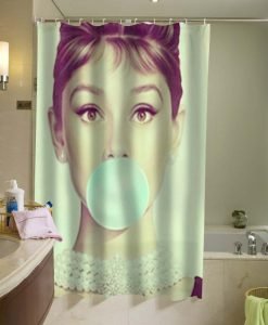 Audrey Hepburn Shower Curtain KM
