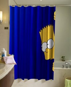 Bart Simpsons Shower Curtain KM