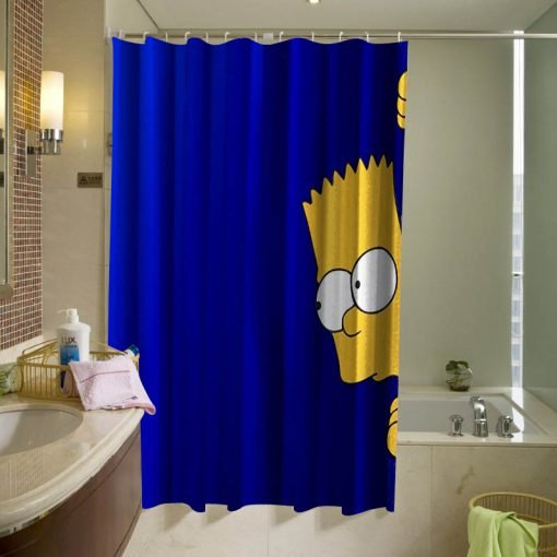 Bart Simpsons Shower Curtain KM
