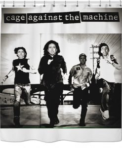 Cage Against The Machine Shower Curtain KM