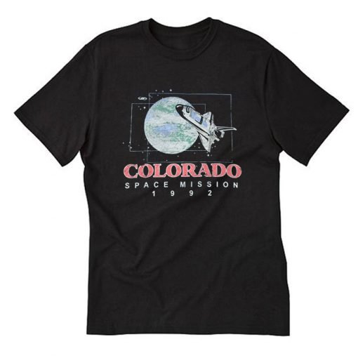 Colorado Space Mission 1992 T Shirt KM