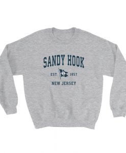 Jim Shorts Sandy Hook New Jersey NJ Sweatshirt KM