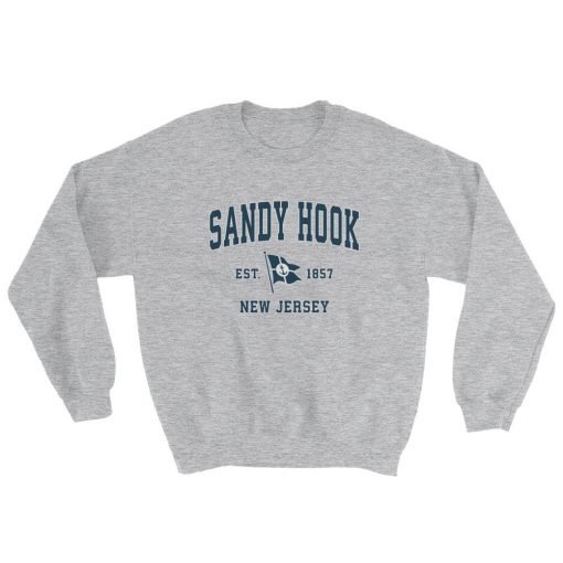 Jim Shorts Sandy Hook New Jersey NJ Sweatshirt KM