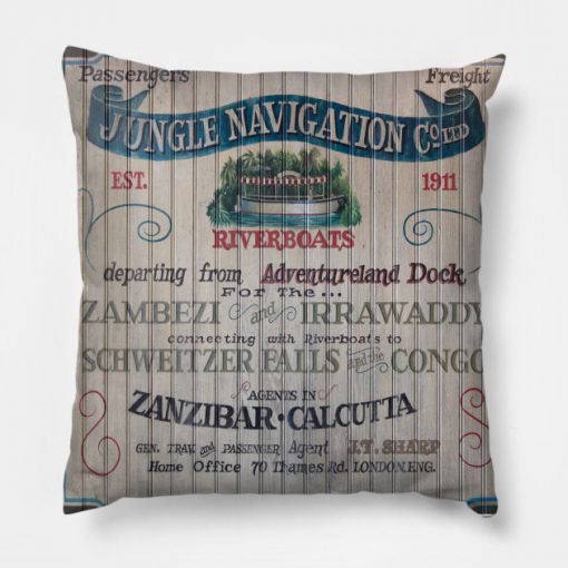 Jungle Navigation Company Pillow KM