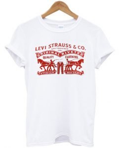 Levi Strauss & Co White T-Shirt KM