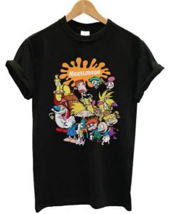 Nickelodeon Ren And Stimpy Rugrats Arnold Rocky T-Shirt KM