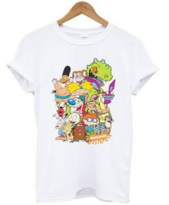 Nickelodeon Ren And Stimpy Rugrats T-Shirt KM