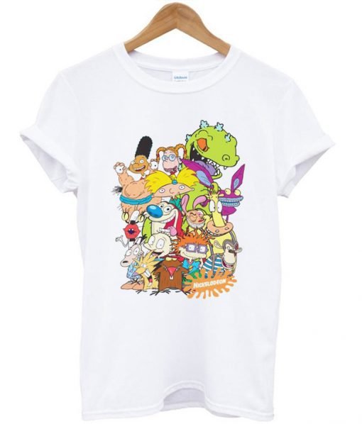 Nickelodeon Ren And Stimpy Rugrats T-Shirt KM - Kendrablanca