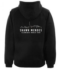 Shawn Mendes Illuminate World Tour Hoodie Back KM