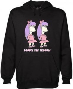 Simpsons Double The Trouble Hoodie KM