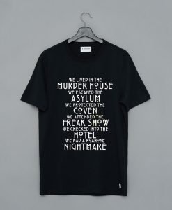 American Horror Story All Season Quotes T Shirt KM