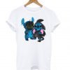 Baby Toothless and baby Stitch T Shirt KM