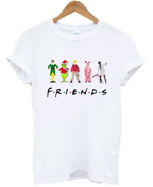 ELF Grinch Clark Griswold Kevin Christmas FRIENDS T-Shirt KM