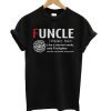 Funcle like a normal uncle only firefighter T Shirt KM