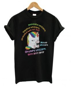 Grumpy Unicorn Annoyed Unicorn T Shirt KM