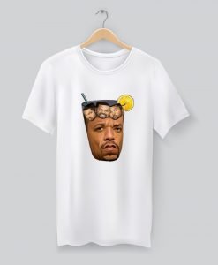 Ice Cube Glass Ice Tea T Shirt KM