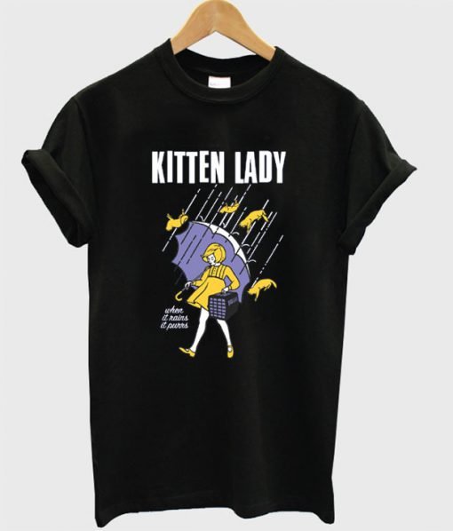 Kitten Lady T-Shirt KM