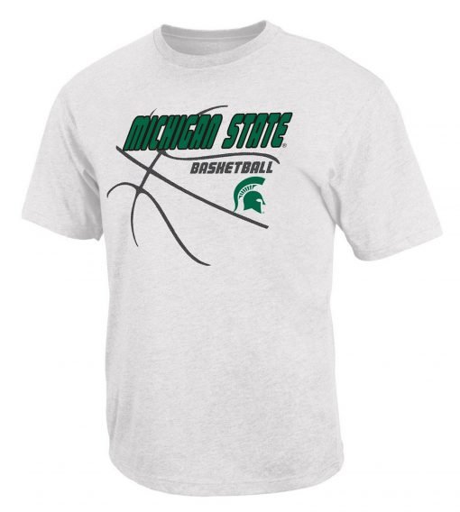 Michigan State University Basketball T Shirt KM