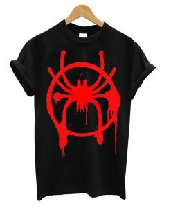 Miles Morales Spider Logo Spider-Man T Shirt KM