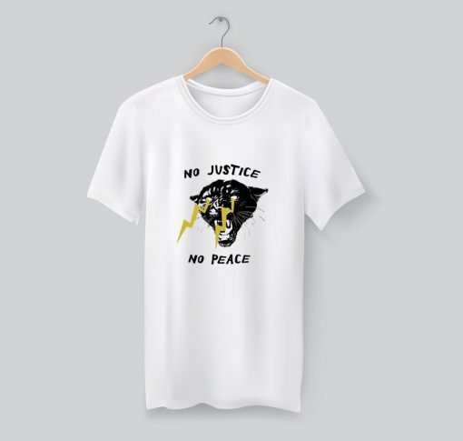 No Justice No Peace Freedom Fighter T Shirt KM