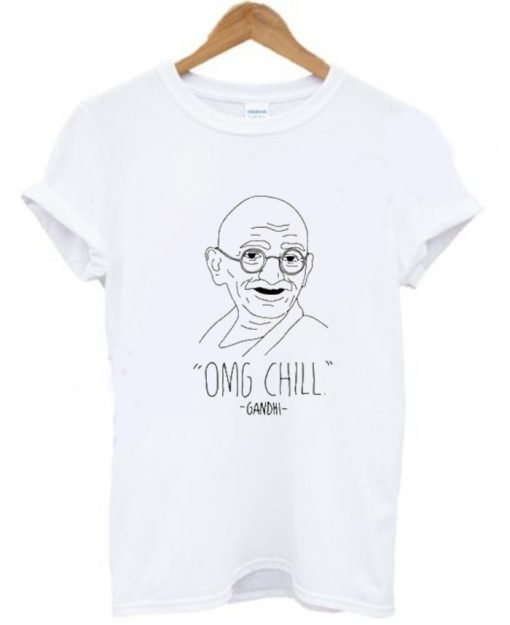 OMG Chill Gandhi T-Shirt KM