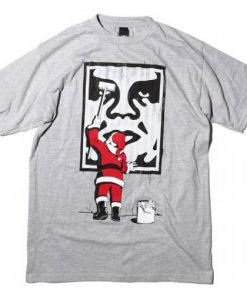 Obey Santa Christmas T-shirt KM