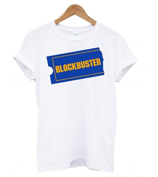 Retro Blockbuster Video Store Ticket T Shirt KM