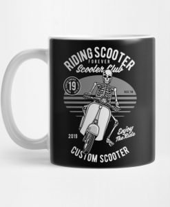 Riding Scooter Mug KM