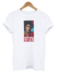 Scarface Face White T Shirt KM