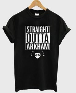 Straight Outta Arkham Harley Quinn T Shirt KM