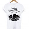 Supperheroes I am a Disney Princess Unless Avengers Need Me T Shirt KM