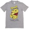 Winnie The Pooh Thug Life T Shirt KM