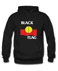 Black Flag X Aboriginal Flag Hoodie KM